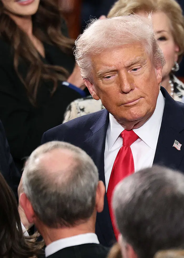 Donald Trump i kongressen.