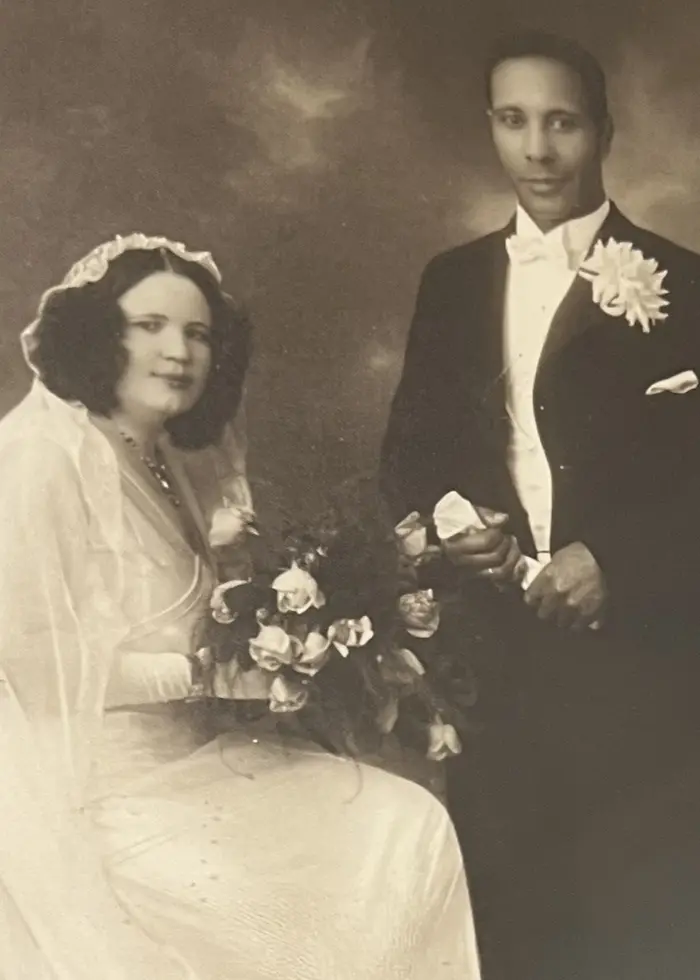 Georg och miss Arona.