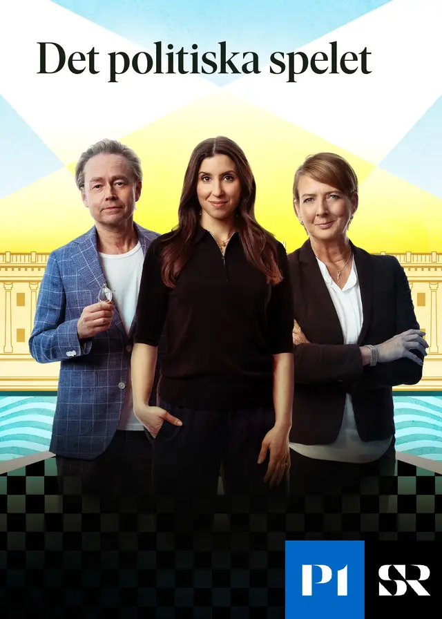 Det politiska spelet. Från vänster: Fredrik Furtenbach, Parisa Höglund och Helena Gissén.