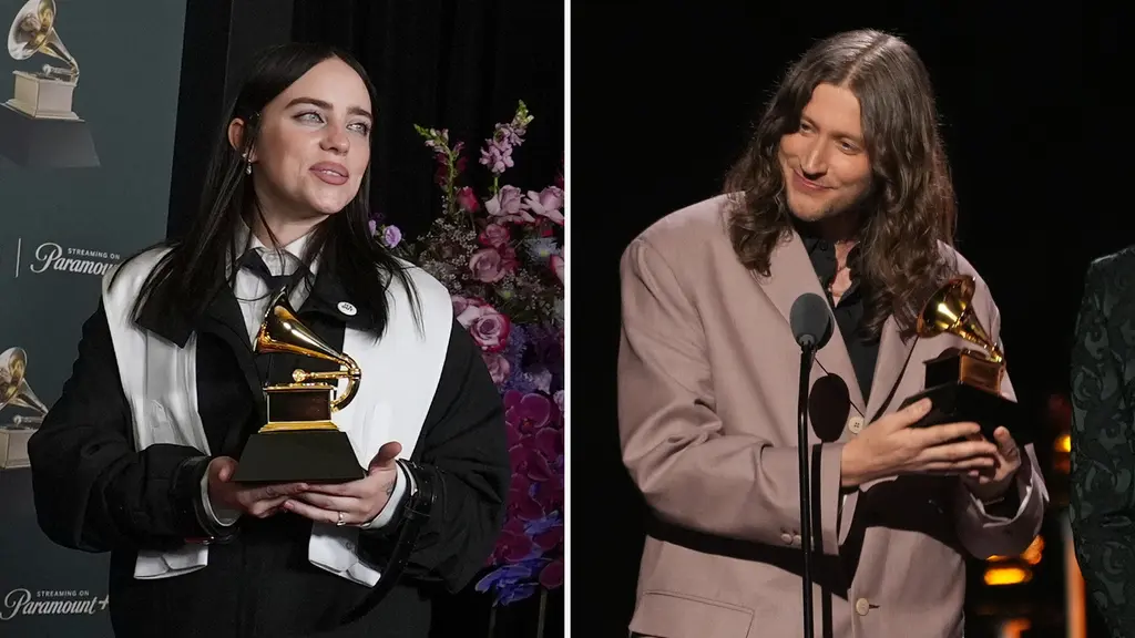 Billie Eilish och Ludwig Göransson.