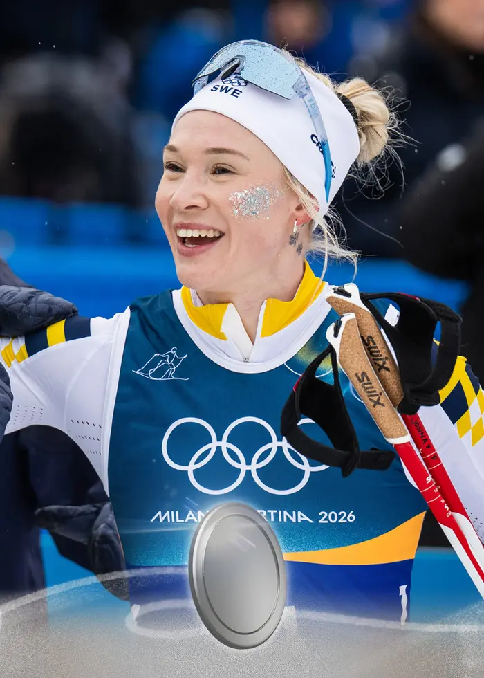 Ebba Andersson. Foto: Matthias Schrader/AP och SVT