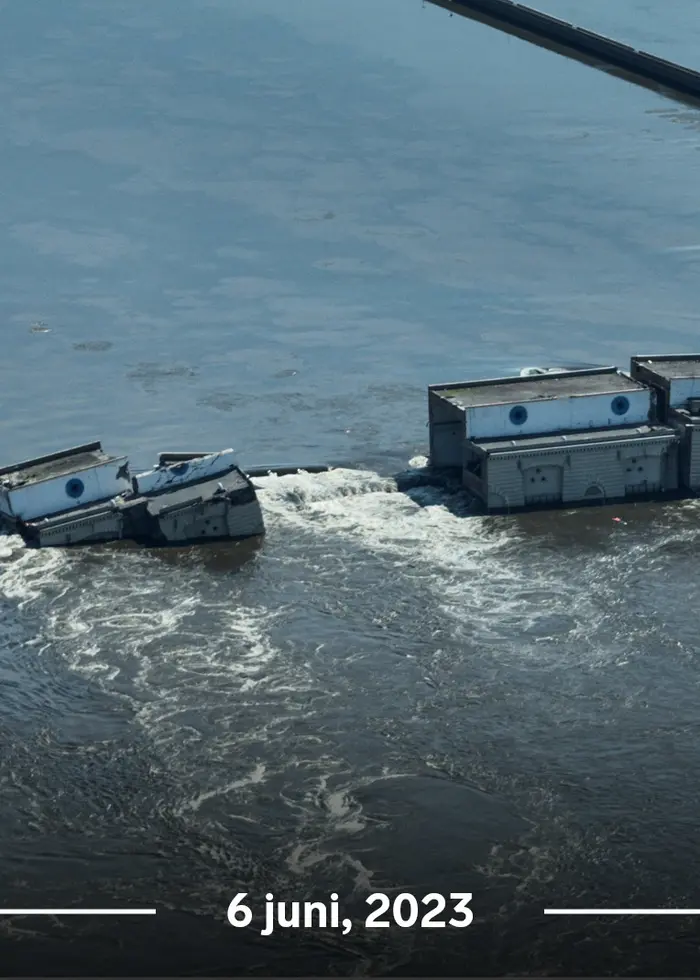 Sattelitbild Kachovka dammen