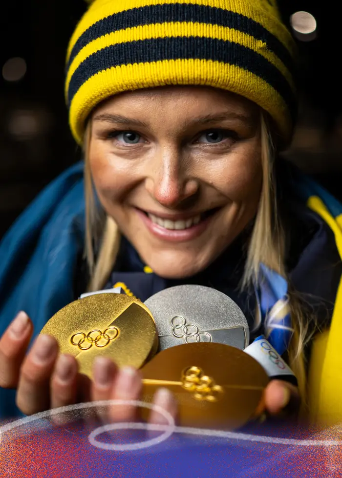 Svenska OS-medaljörer.