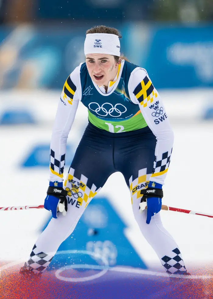 Ebba Andersson. Foto: Matthias Schrader/AP och SVT