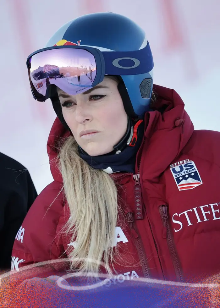 Aksel Lund Svindal och Lindsey Vonn. Foto: Luciano Bisi/AP
