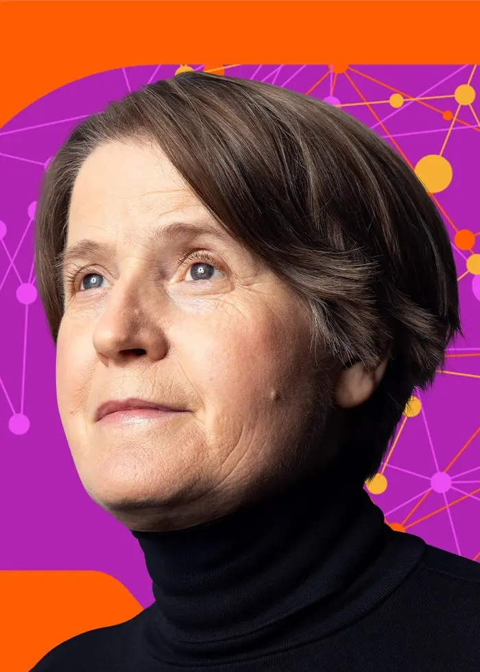 I hjärnan på Louise Epstein - programbild. 