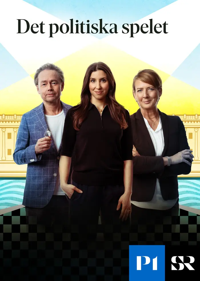 Det politiska spelet. Från vänster: Fredrik Furtenbach, Parisa Höglund och Helena Gissén.