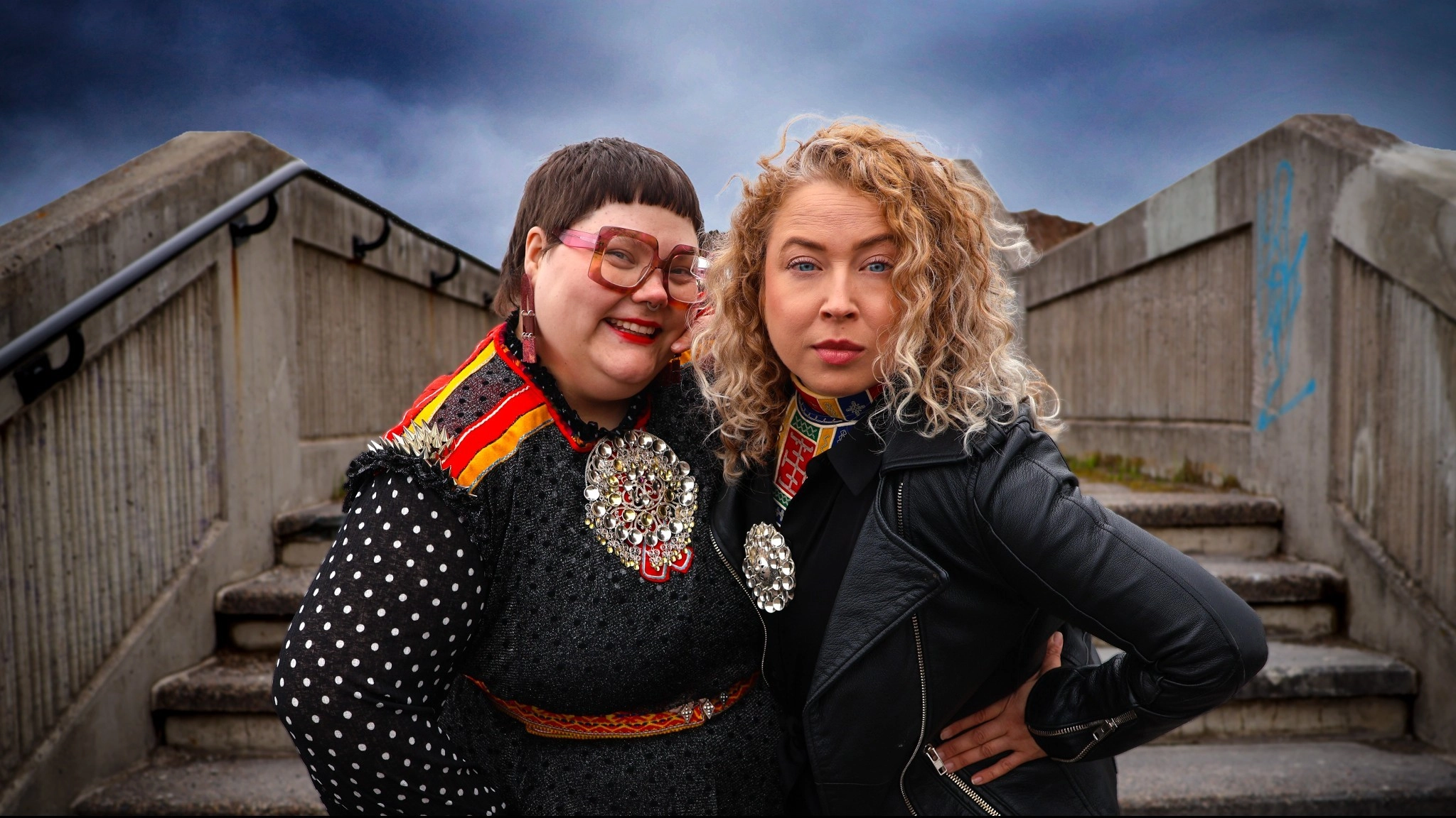 Duohta ivnnit Merethe Kuhmunen och Monica Andersson