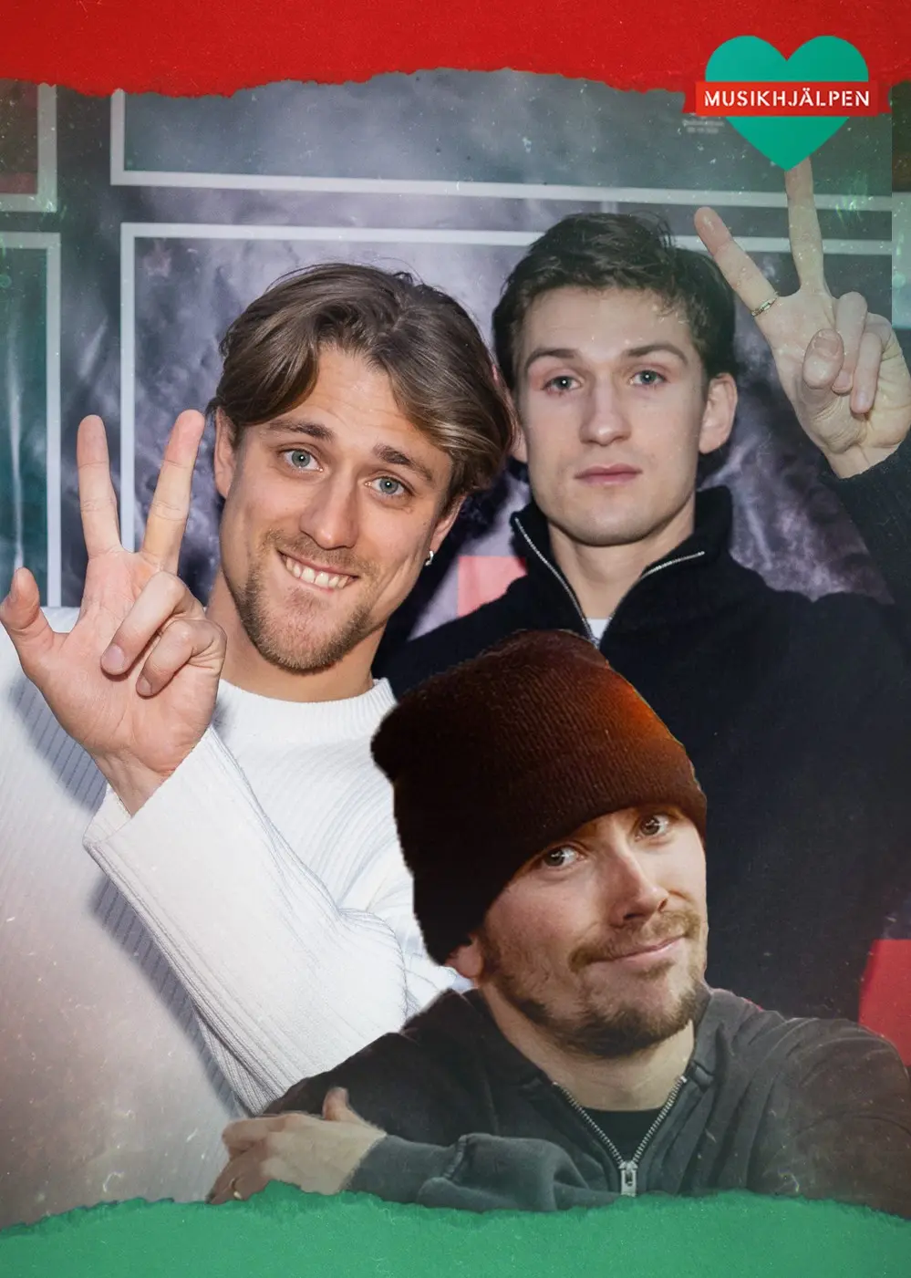 Isac Calmroth & Christian Fandango + inklippt felix Sandman