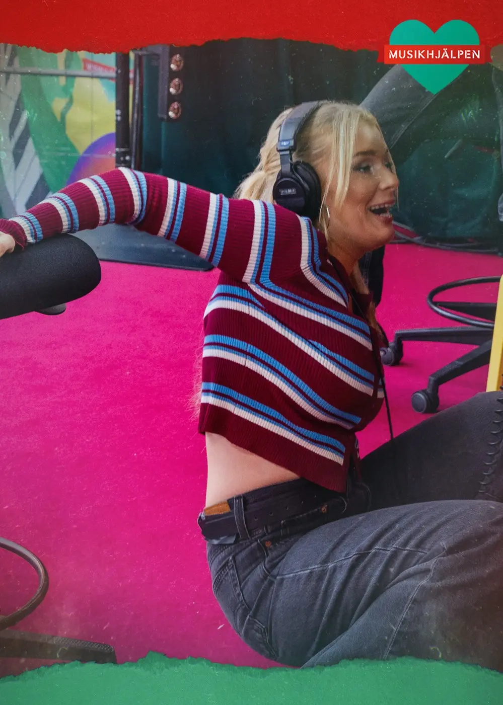 Kristina Keyyo Petrushina försöker ta sig upp efter fallet