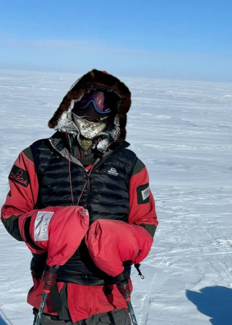 Per Nordström på polarisen