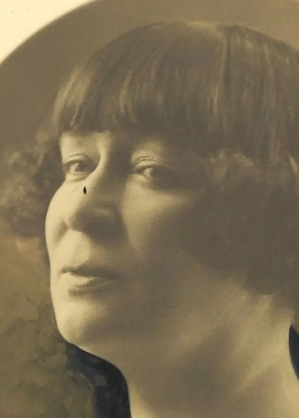 En bild på Maria Enquist från 30-talet