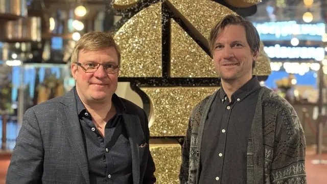 Tony Österholm ja Andreas Emanuelsson.