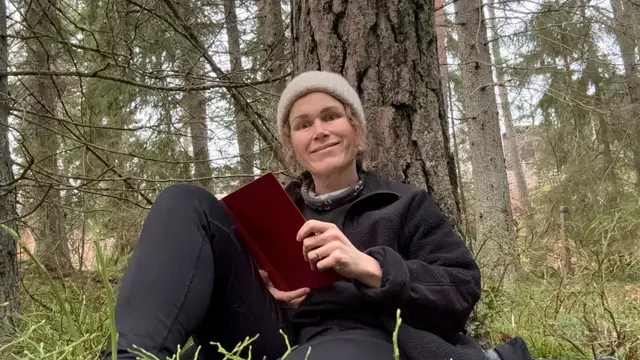 Karin Gyllenklev är programledare för Naturmorgons bokprat i år.