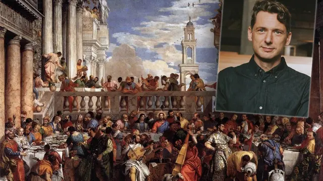 Bröllopet i Kana 1563 av Paolo Veronese och Robert Eriksson