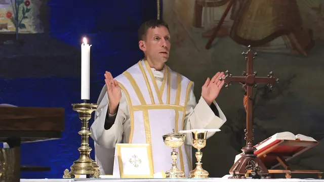 Gustav Ahlman, präst, kaplan i Kristus Konungens katolska församling i Göteborg