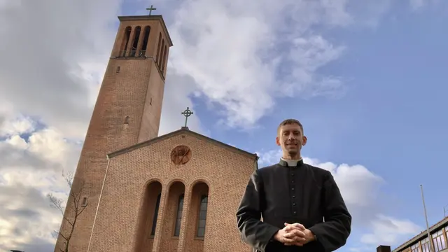 Gustav Ahlman Präst, kaplan i Kristus Konungens katolska församling i Göteborg