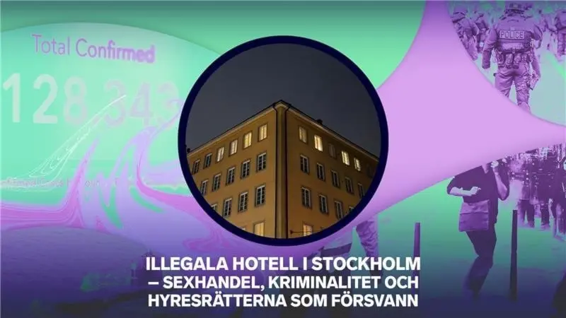 Illegala hotell i Stockholm.