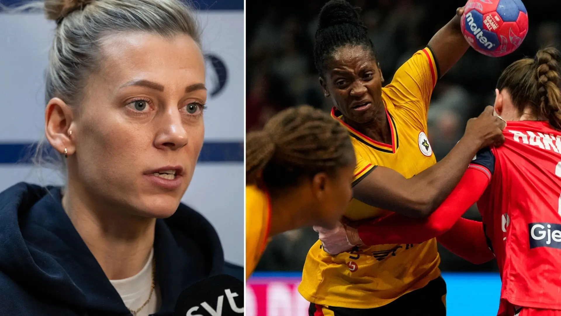 Nathalie Hagman inför mötet med Angola.