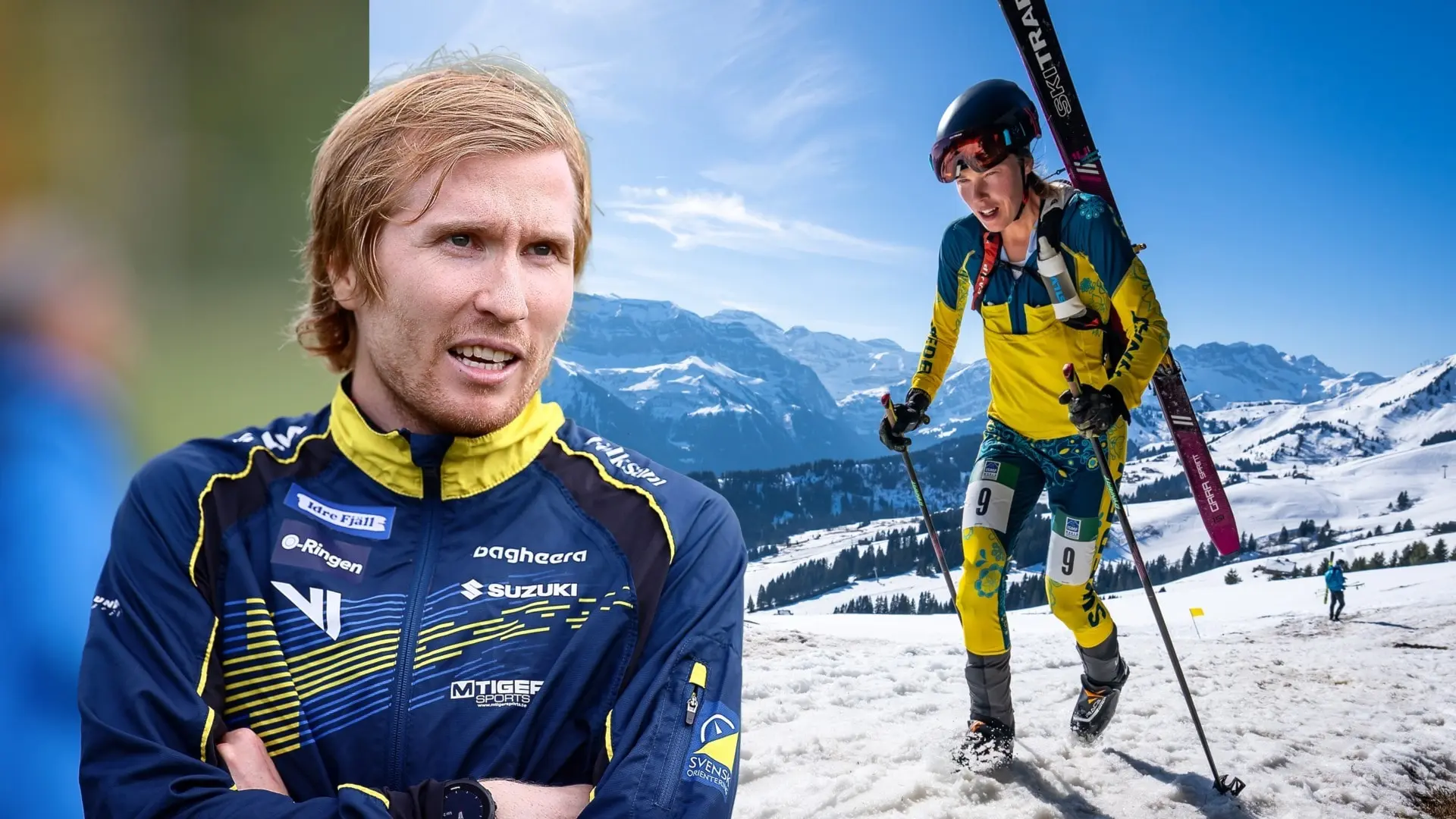 Jerker Lysell och Tove Alexandersson.