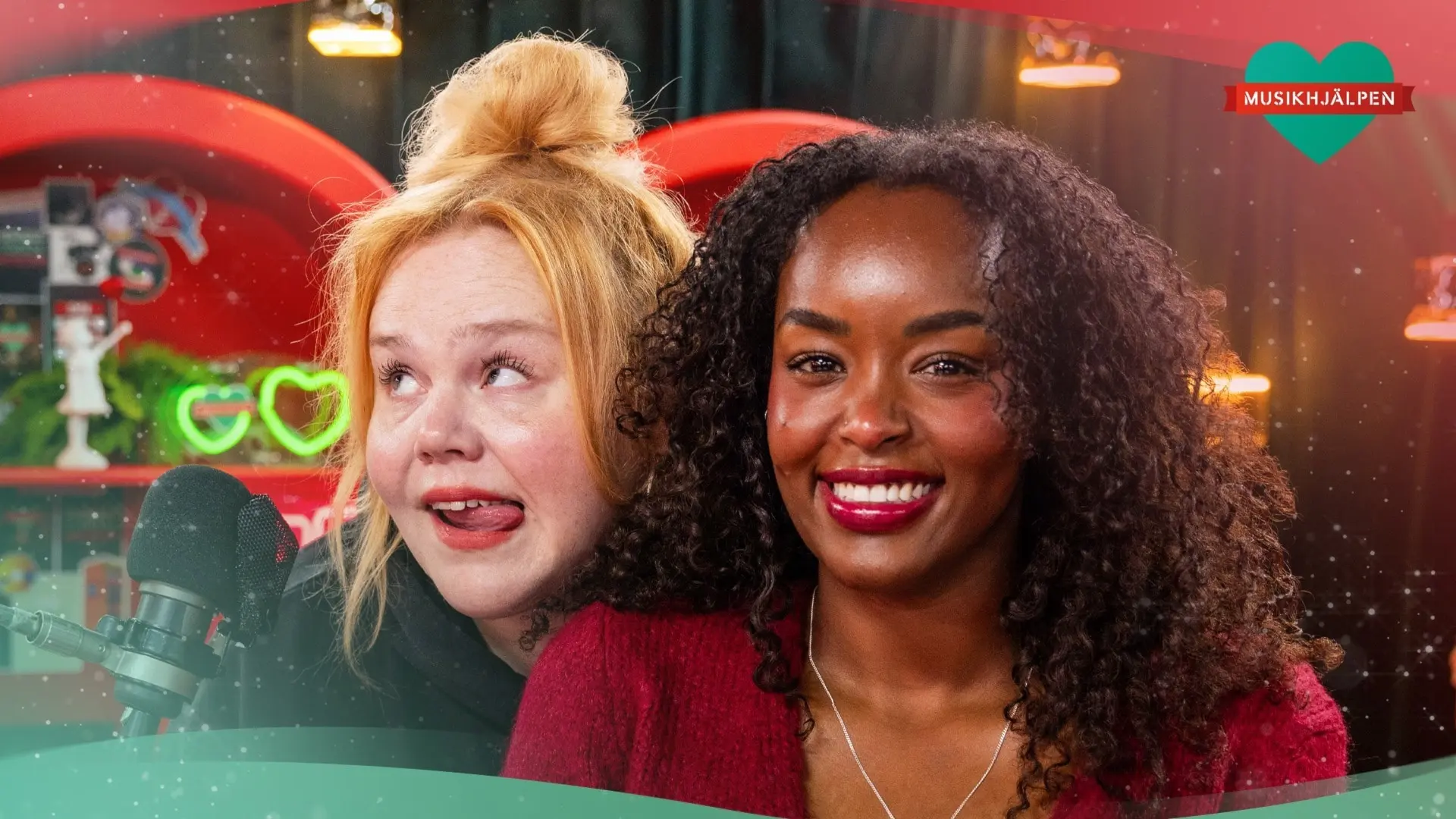 Linnea Wikblad & Assia Dahir.