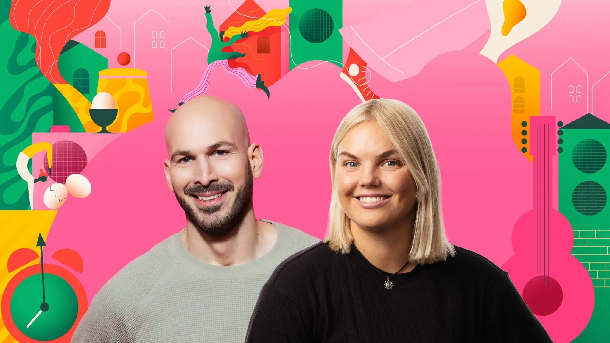 Branne Pavlovic och Matilda Rånge