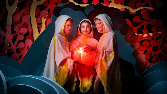 Jordens hjärta, en mytologisk skapelseberättelse hämtad ur den samiska kulturen.