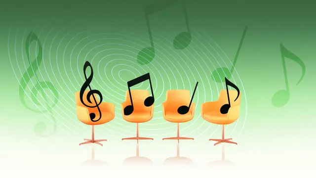 Programbild för Musikrevyn i P2