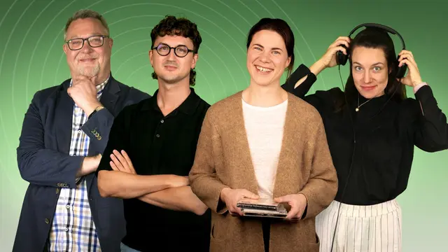 Jan H Börjesson, Johan Segerman, Karin Birgersson och Emmy Lindström