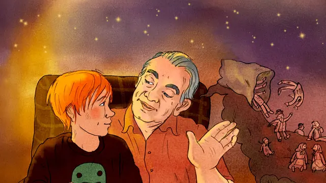 Programbild för Di farkishefte pishke - sagor på jiddisch