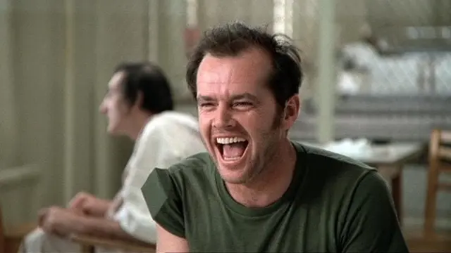 Jack Nicholson i Gökboet