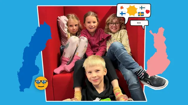 8-vuotiaat Milla, Veera, Adrian ja Lukas ovat mukana Lastenohjelma Roketissa!