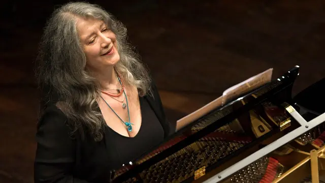 Martha Argerich.