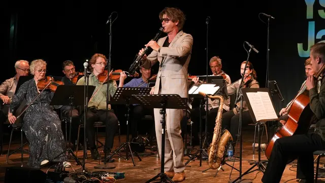 Magnus Lindgren och Musica Vitae på Ystad Sweden Jazz Festival 2025.