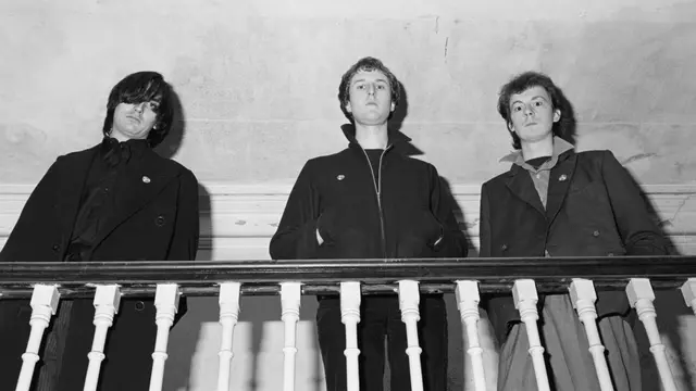 Cabaret Voltaire som de såg ut en gång i tiden. I dag är Richard H Kirk inte längre i livet. 