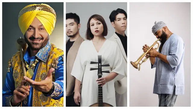 Malkit Singh, 3peoplemusic samt Etuk Ubong 