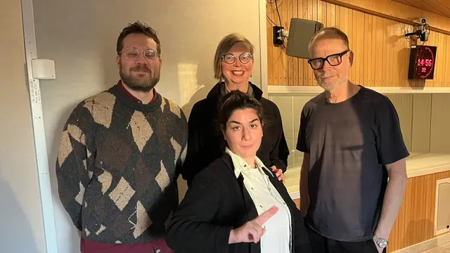 Björn Edgren, Maja Aase, Kristian Luuk och Dilan Apak.