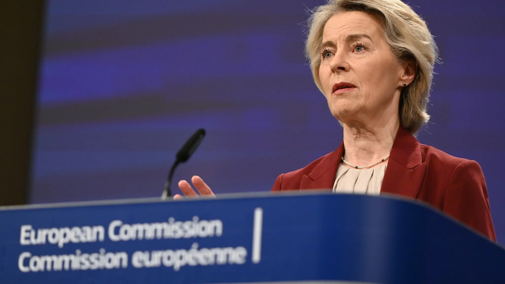 Ursula von der Leyen, EU kommissionens ordförande
