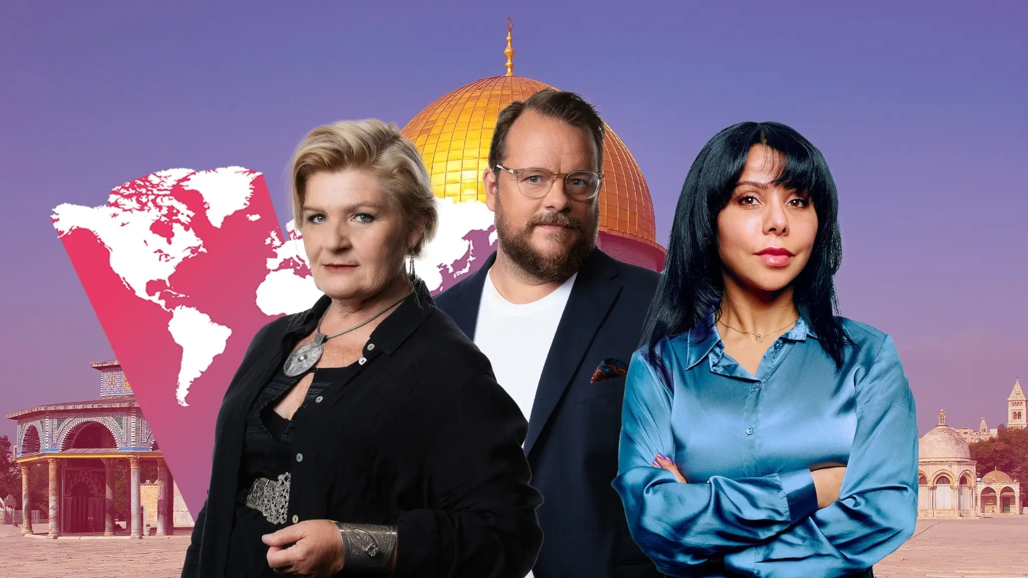 Bildmontage på Cecilia Uddén, Johan Mathias Sommarström och Samar Hadrous.