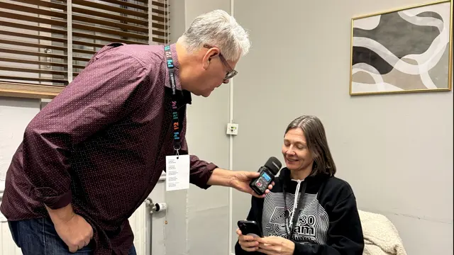 Micke Cederberg och Karin Gunnarsson