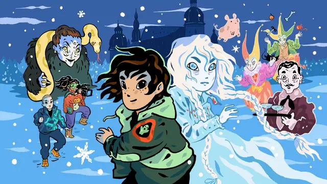 Programbild för Julkalendern 2025: Spökjul på Dimmeborg