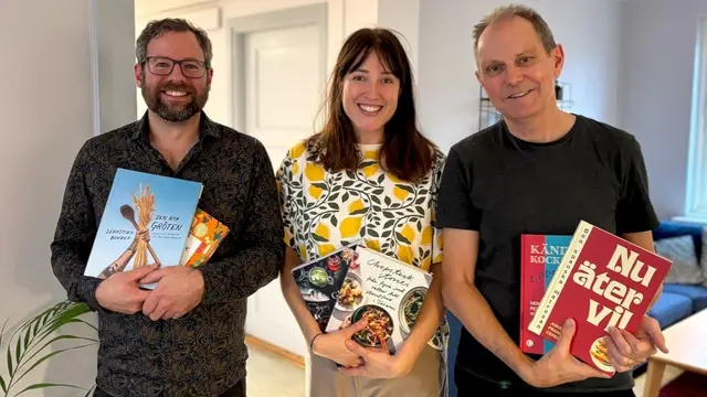 Jesper Lindkvist, Nina Frogneborn och Tomas Tengby har läst och lagat.