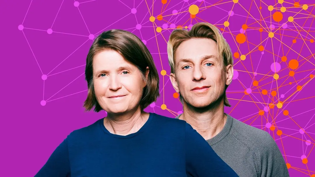 Programbild för I hjärnan på Louise Epstein och Anders Hansen. 