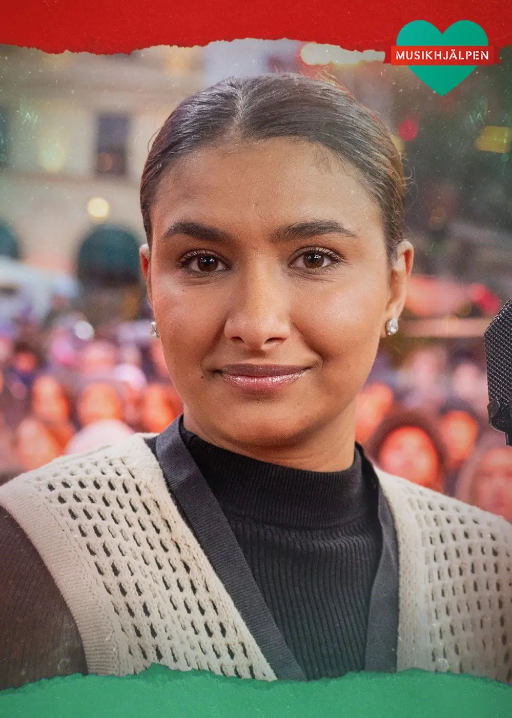 Helene Akrami inne i buren