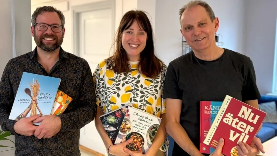 Jesper Lindkvist, Nina Frogneborn och Tomas Tengby har läst och lagat.