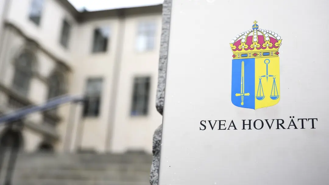 Bild tagen på Svea hovrätt.