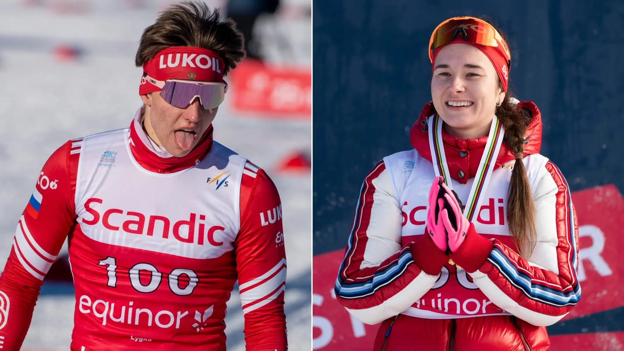 Savelij Korosteljov och Daria Neprjajeva