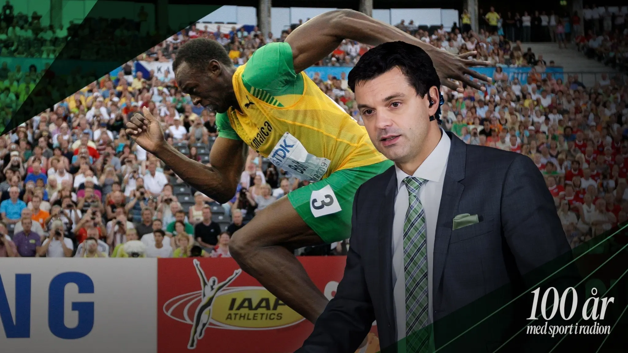 Usain Bolt och Tommy Åström