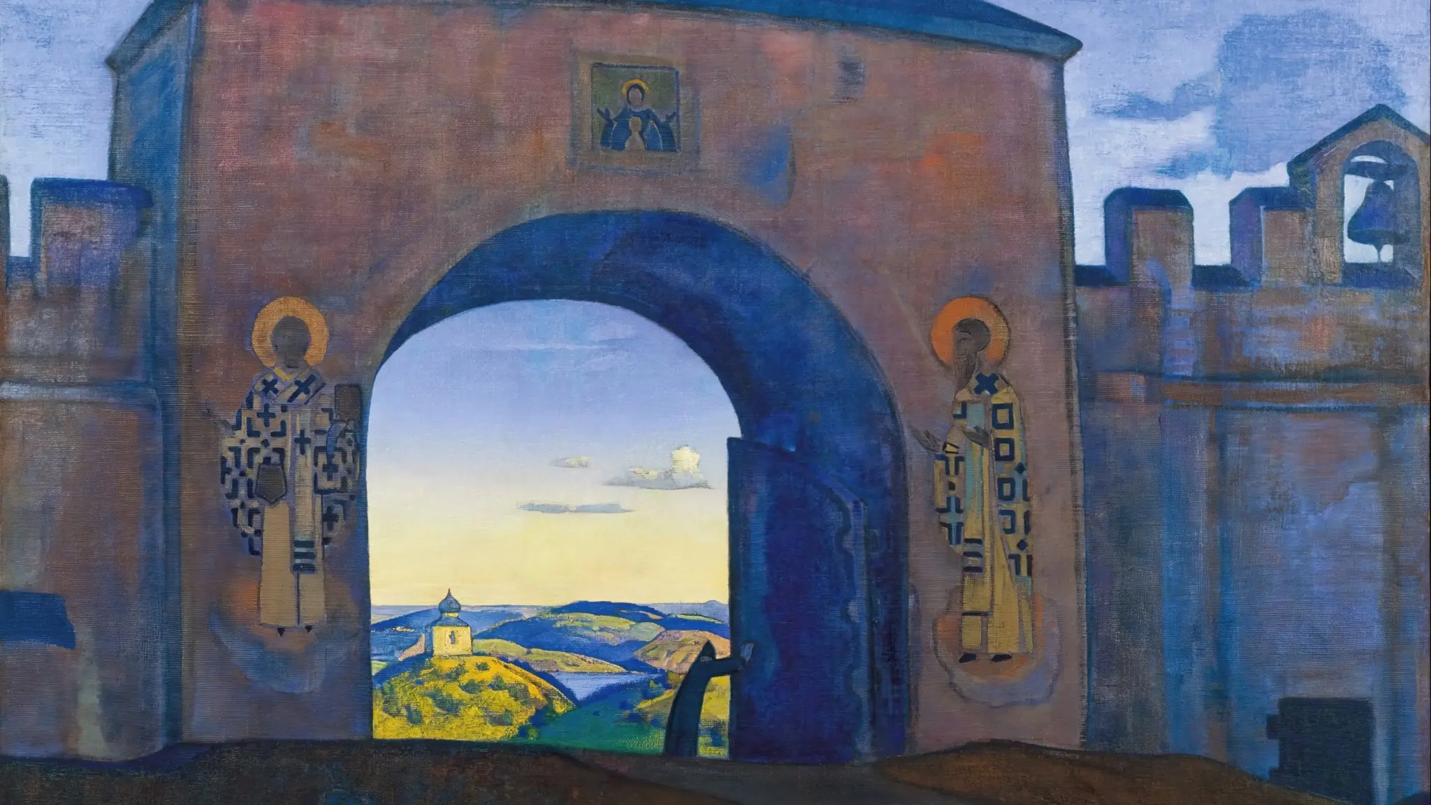 And We are Opening the Gates (1922) av Nicholas Roerich