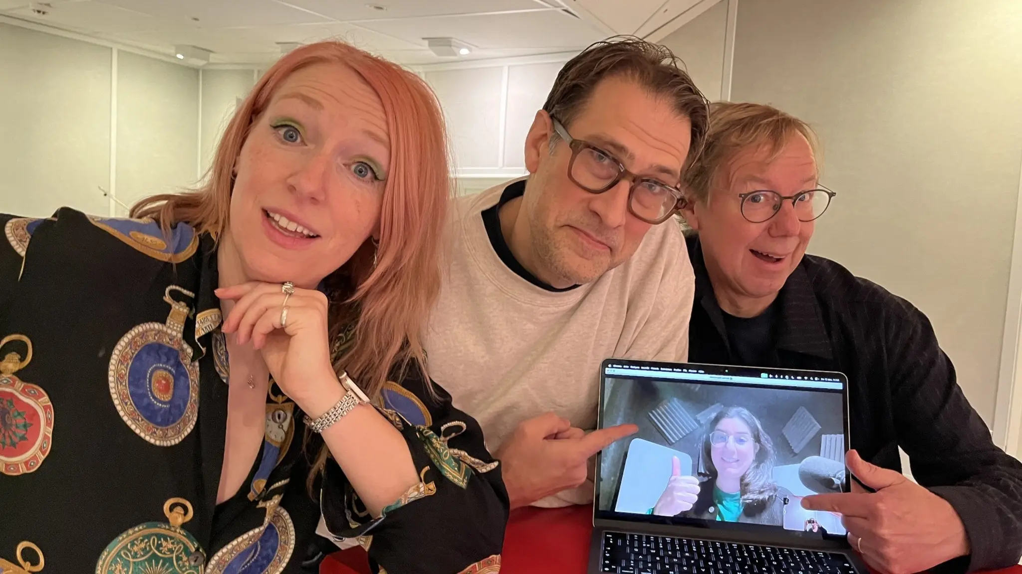 Josefin Johansson, Niklas Källner, Patrik Hadenius och Dilan Apak.